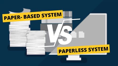 paper based system advantages and disadvantages